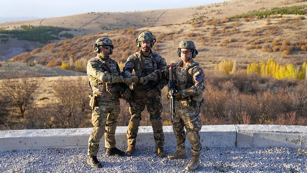 Спецназ Азербайджана, Турции и Грузии провел учения