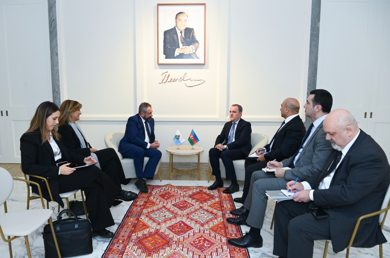 Главы МИД Азербайджана и Сан-Марино обсудили региональные вопросы