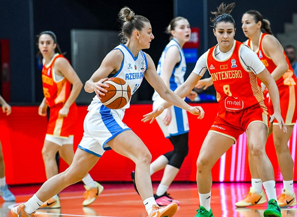Наши баскетболистки проиграли команде Монтенегро