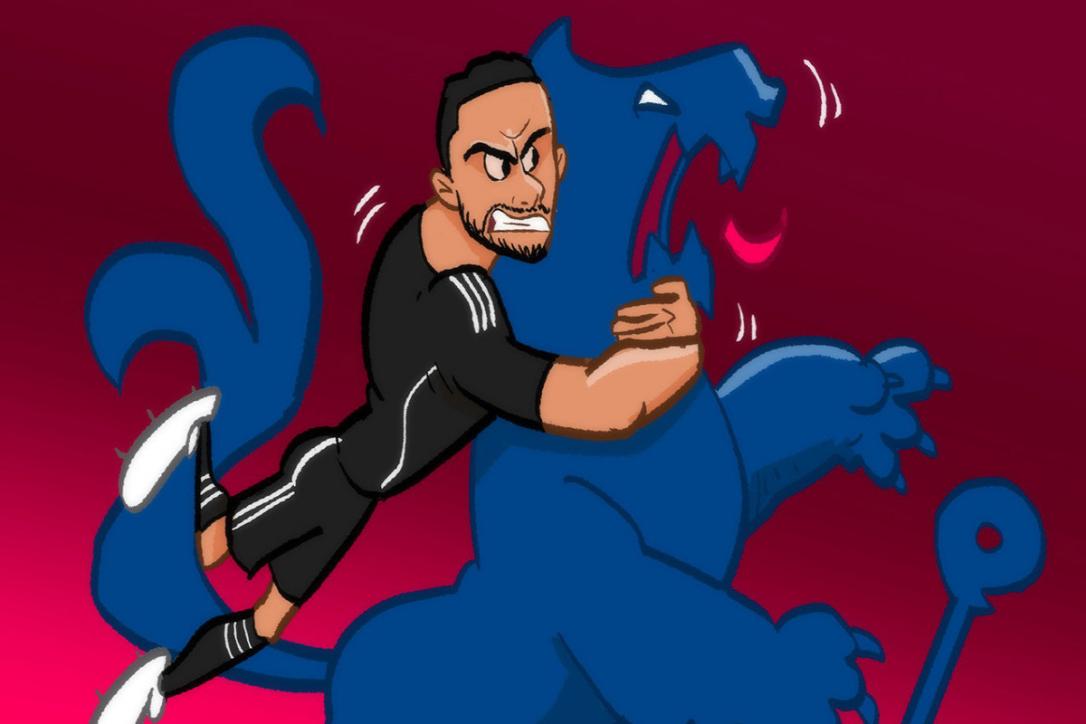 Омар Момани посвятил карикатуру матчу между «Карабахом» и «Челси»