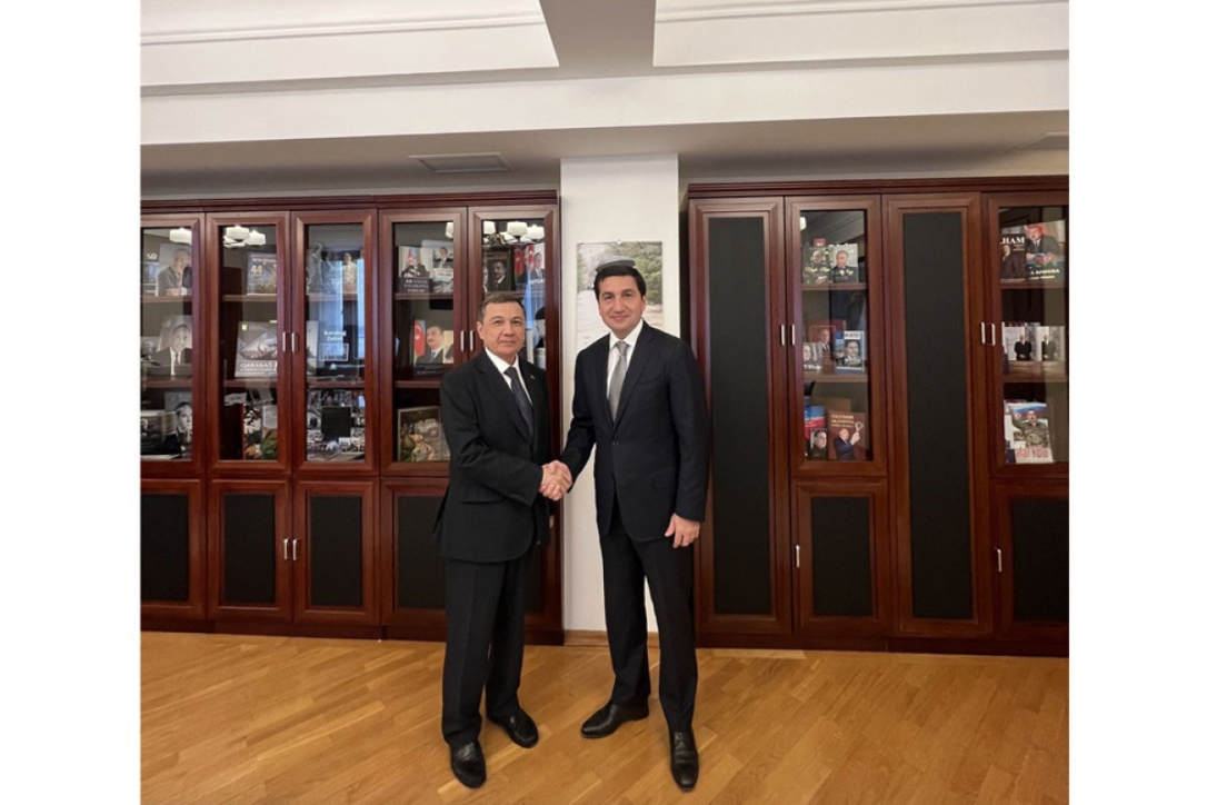 Гаджиев обсудил с послом Туркменистана перспективы отношений между странами