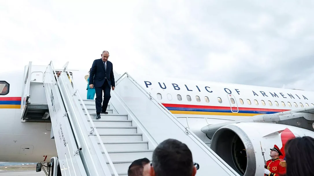 Пашинян отправился в Казахстан