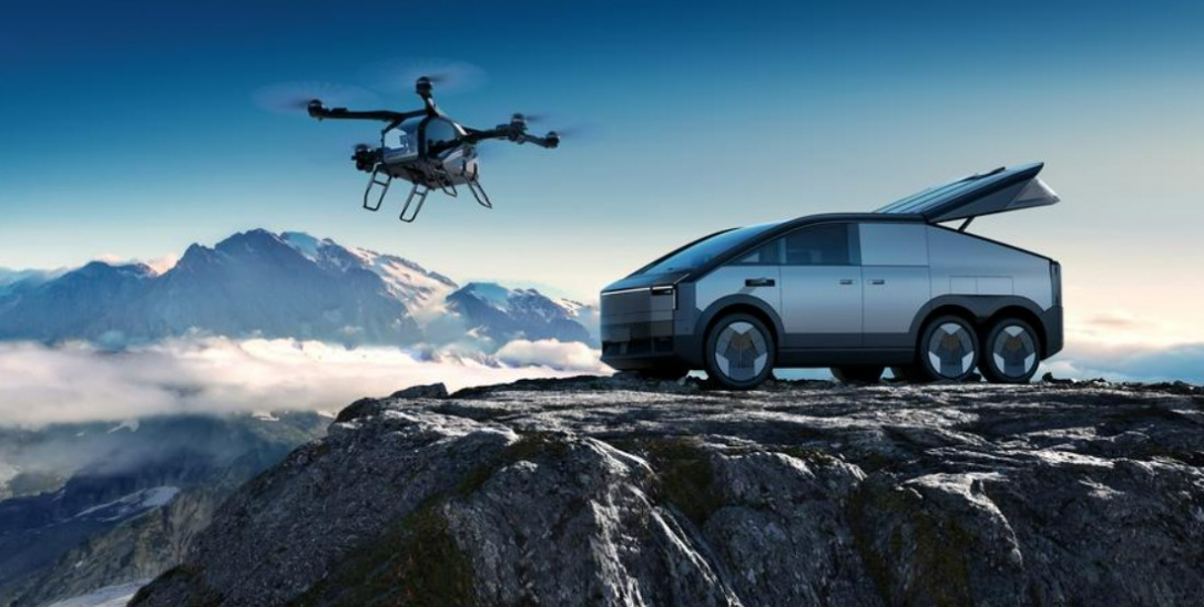 В Китае начали собирать летающие автомобили XPeng