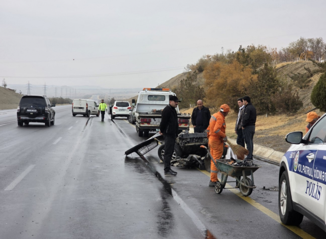 На трассе Нахчыван–Садарак произошло ДТП с тяжёлыми последствиями