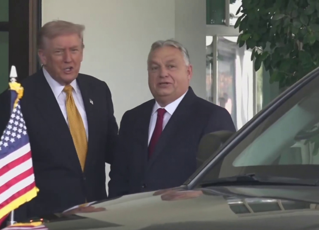 Орбан прибыл на встречу с Трампом