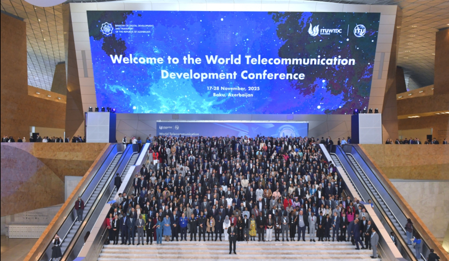 В Баку открылась WTDC-25, Ильхам Алиев направил обращение участникам