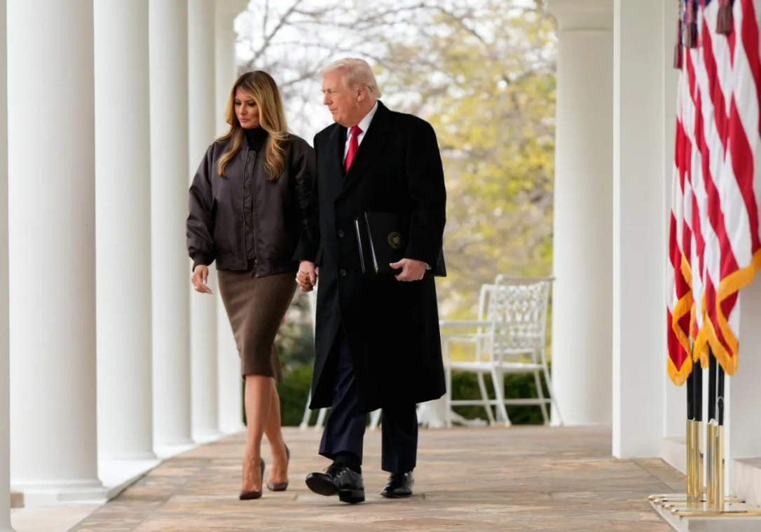 Стильный внешний вид Мелании Трамп восхитил общественность