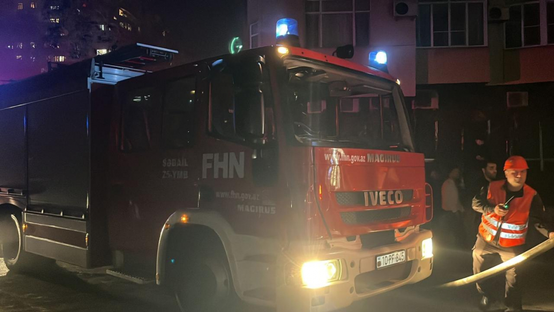 После пожара в Ясамальском районе задержан директор клиники