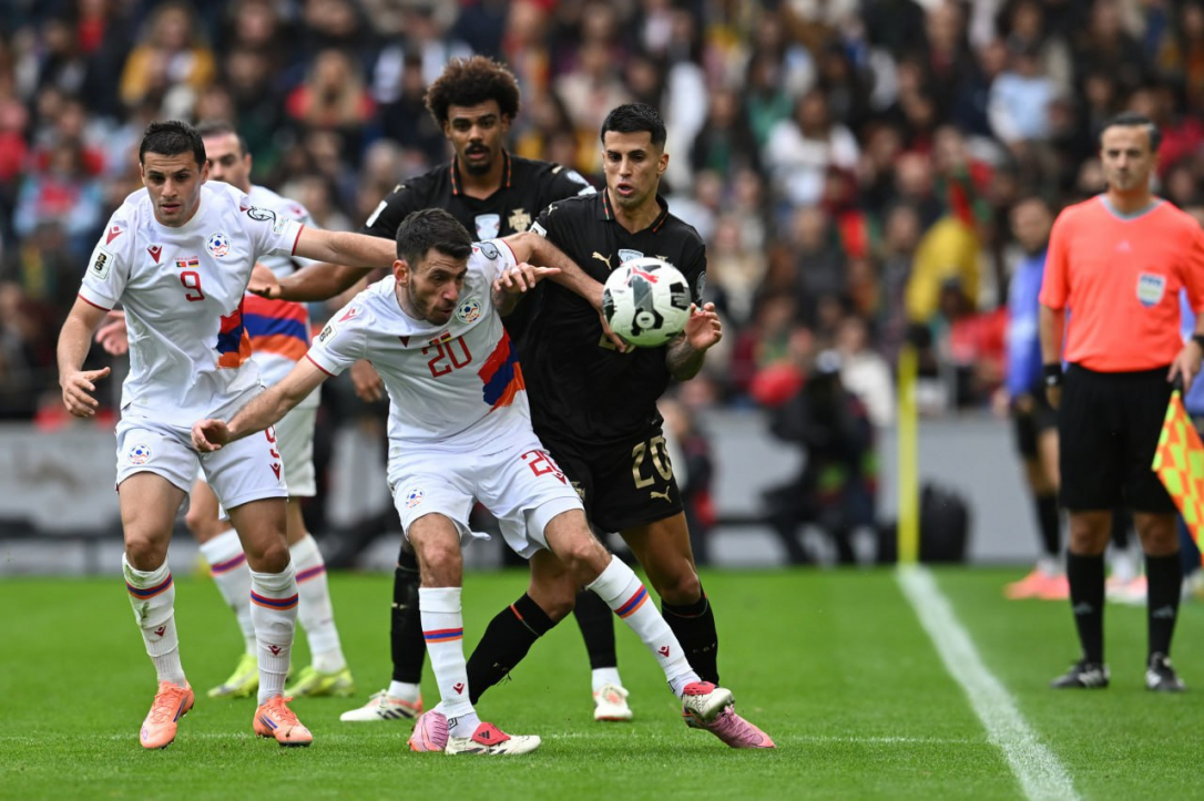 Португалия учинила разгром сборной Армении