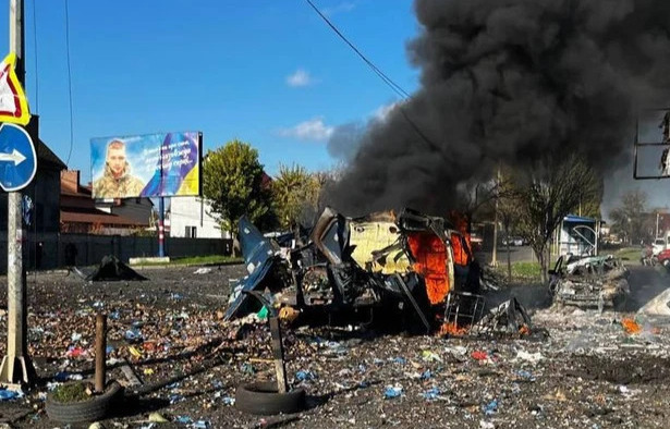 Россия атаковала дронами рынок в Украине: есть погибшие