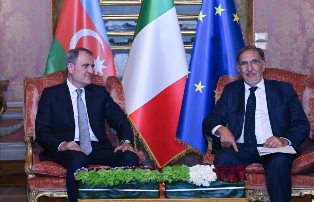 В Риме прошла встреча Байрамова с председателем Сената Италии