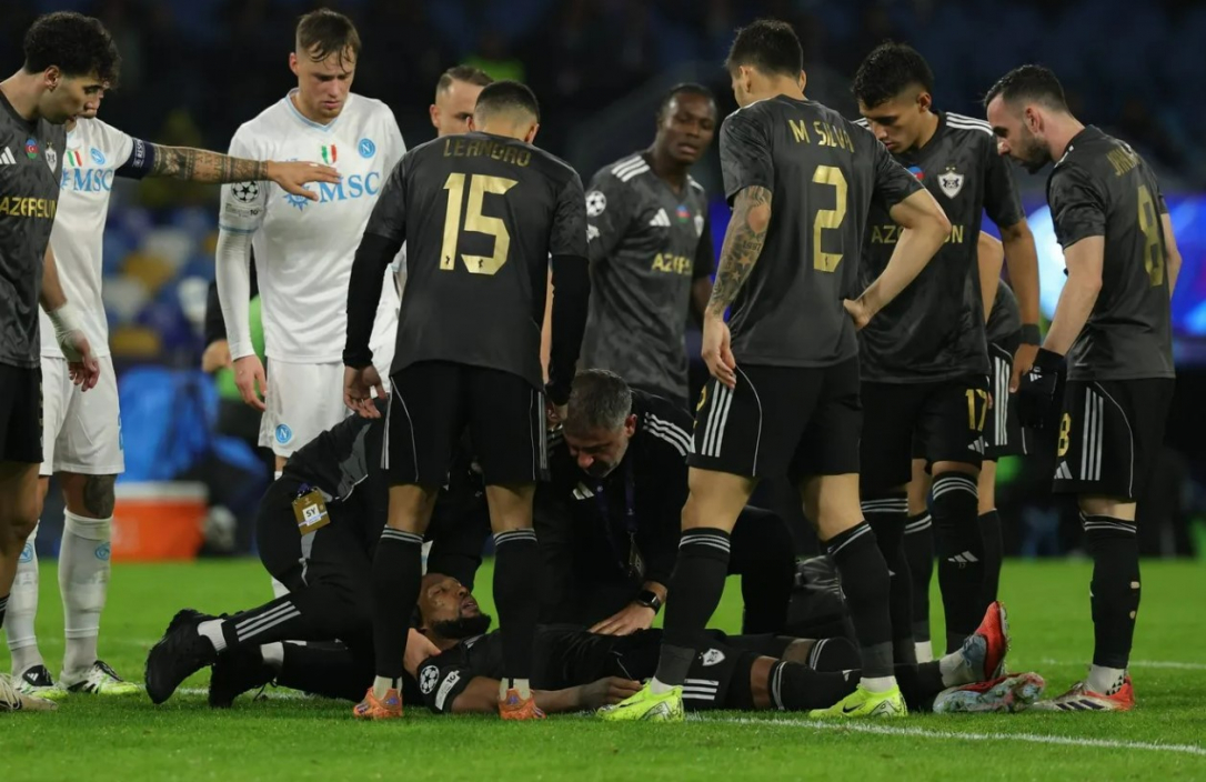 Игрок «Карабаха» пришел в себя после сокрушительного удара по голове