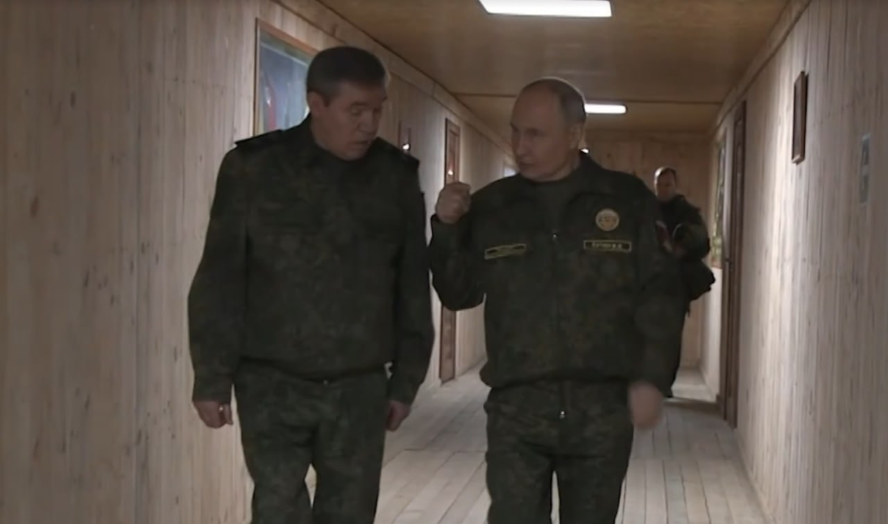 Путин посетил российских военных и заслушал доклады о ситуации на фронте