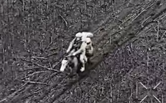 Украинские дроны поразили российских военных на лошадях