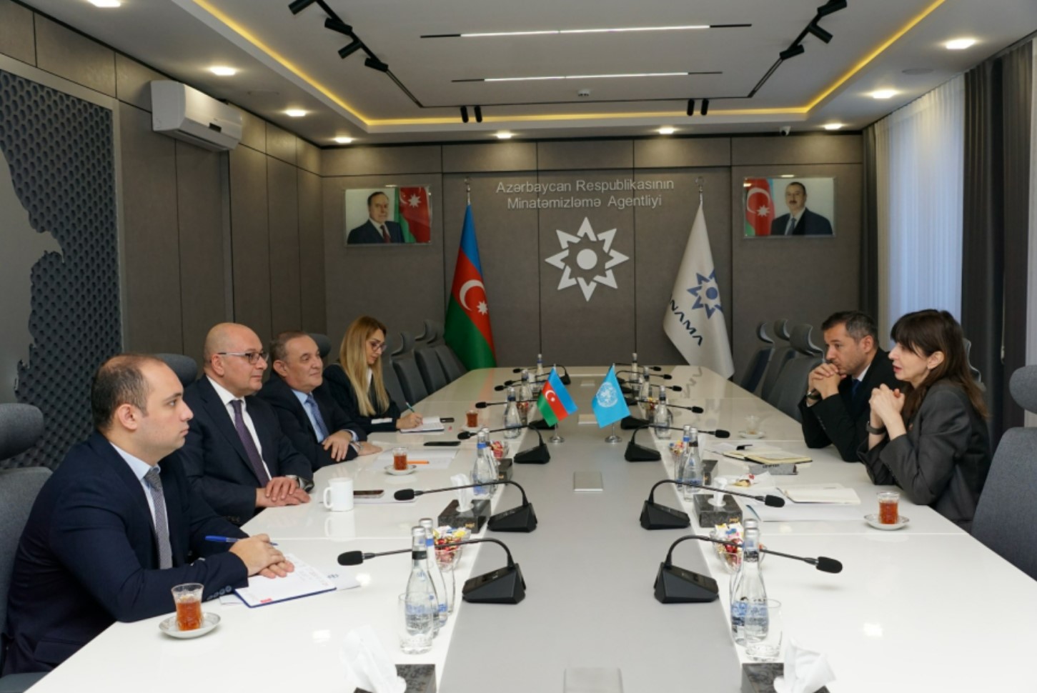 ANAMA и ООН обсудили разминирование освобождённых территорий 2 ANAMA и ООН обсудили разминирование освобождённых территорий