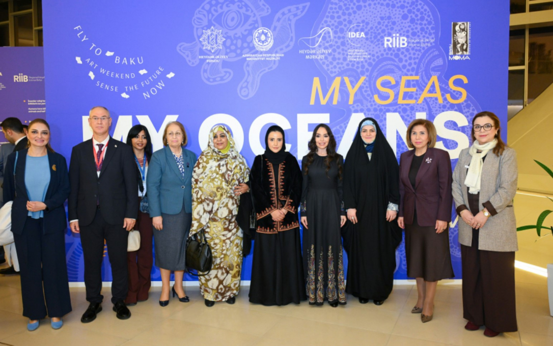 Лейла Алиева встретилась с Захрой Пезешкиан