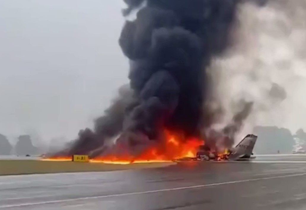 В США разбился самолет