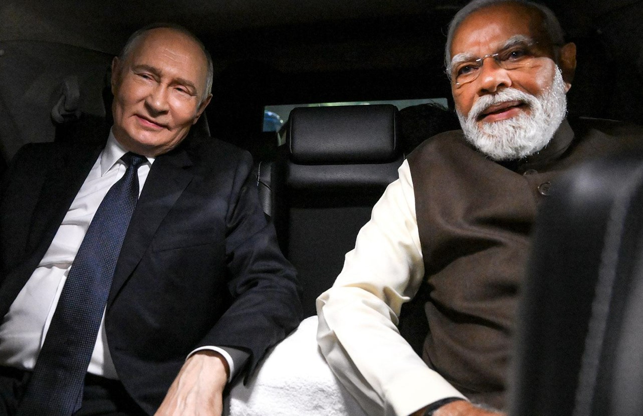 Моди опубликовал пост на русском языке по случаю приезда Путина