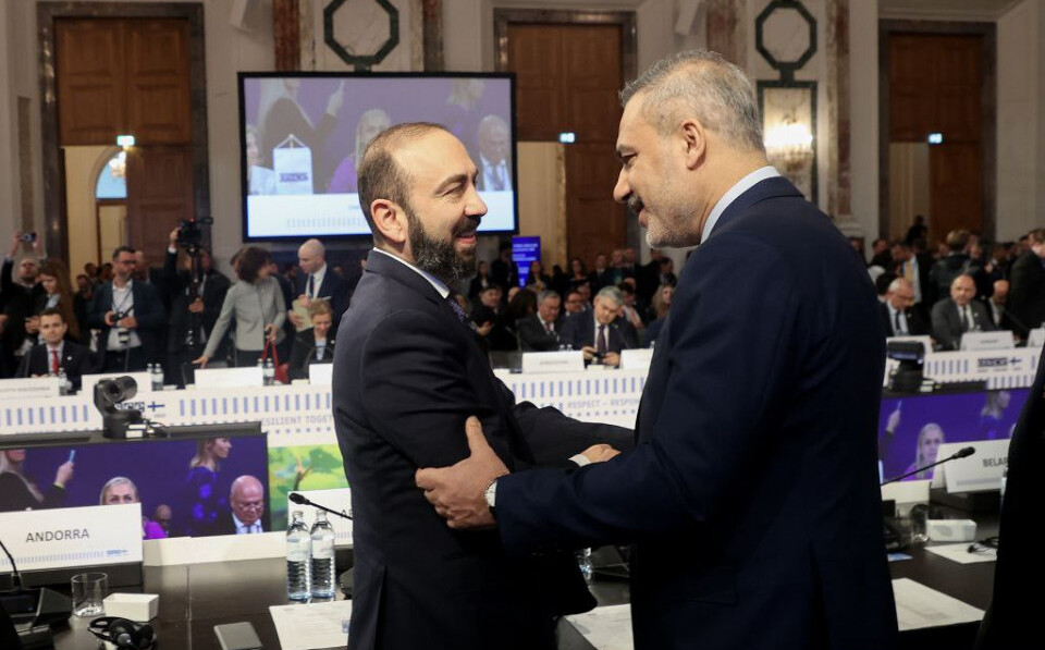 Мирзоян встретился с Хаканом Фиданом в Вене