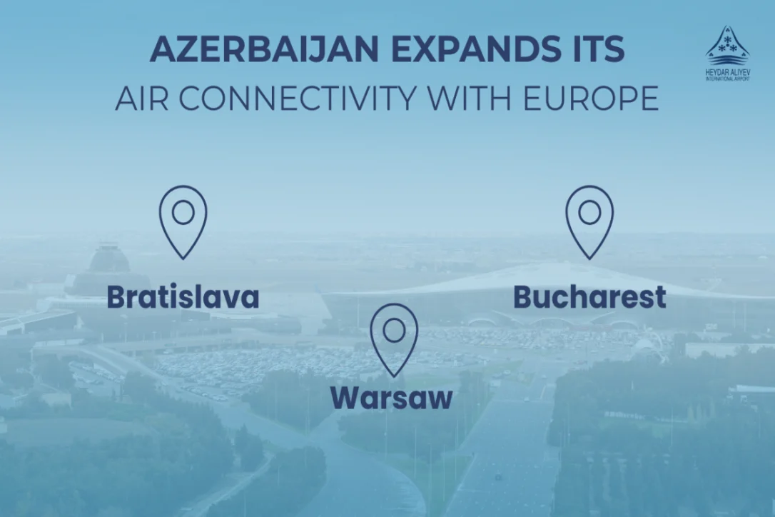 Из Баку в Братиславу, Бухарест и Варшаву откроются прямые авиарейсы