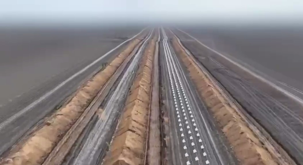 Шмыгаль показал внушительные укрепления в Запорожье