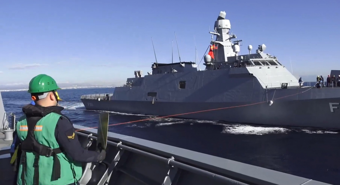 Азербайджанский морской десант на учениях в Турции