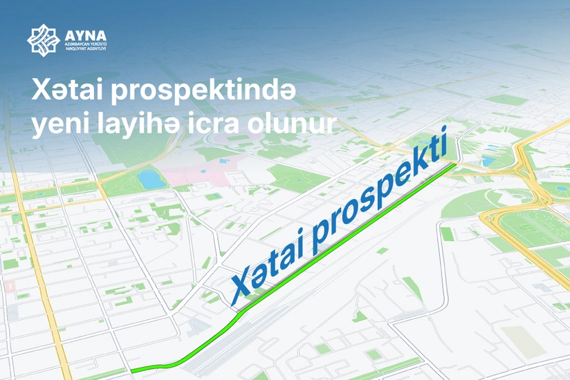 AYNA взялось за проспект Хатаи 2 AYNA взялось за проспект Хатаи