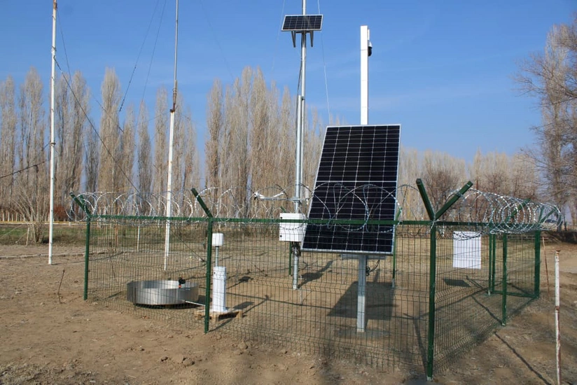 В Шаруре установлена новая метеостанция