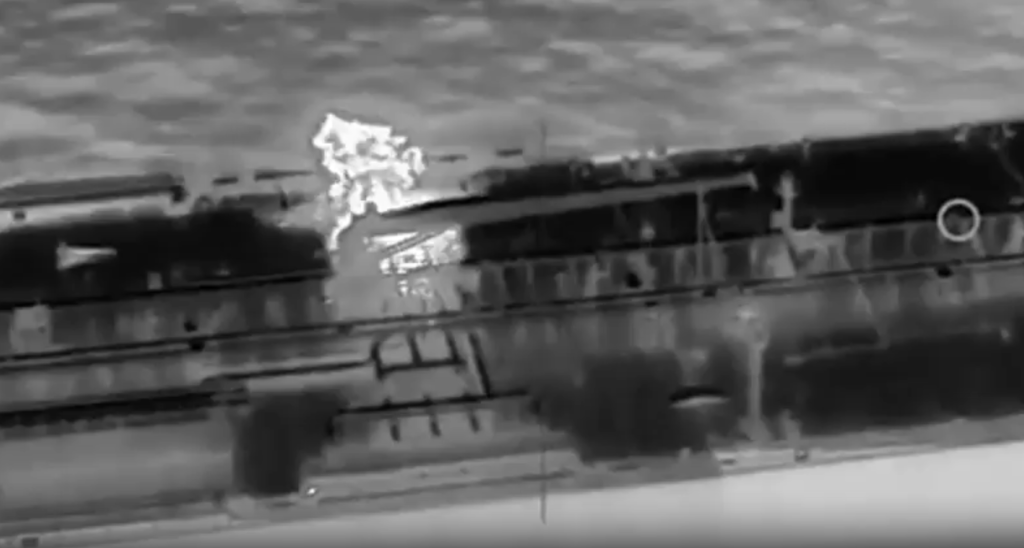 Украина поразила танкер «теневого флота» России в Средиземном море