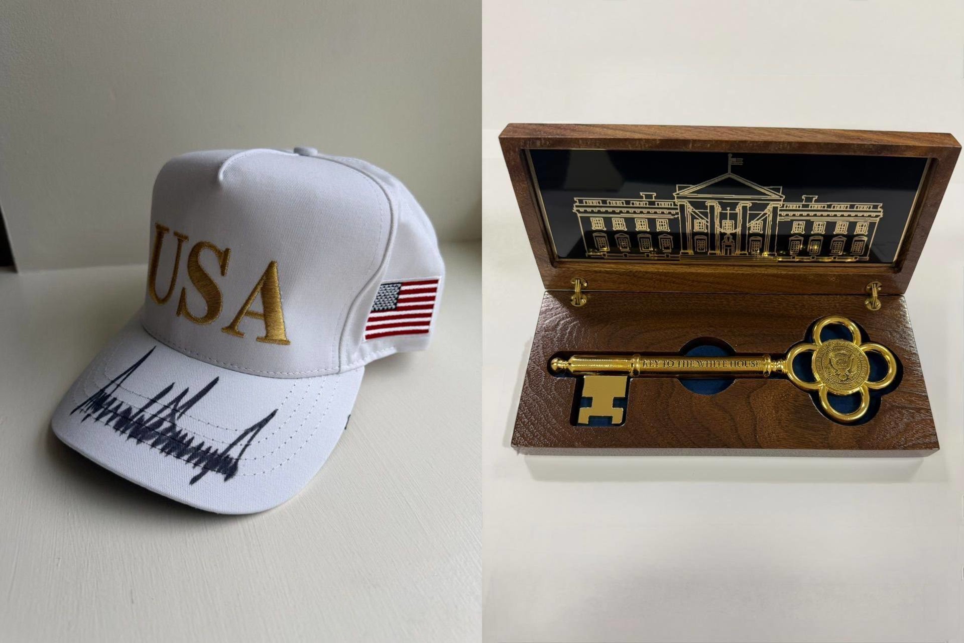 Трамп передал Токаеву подарки