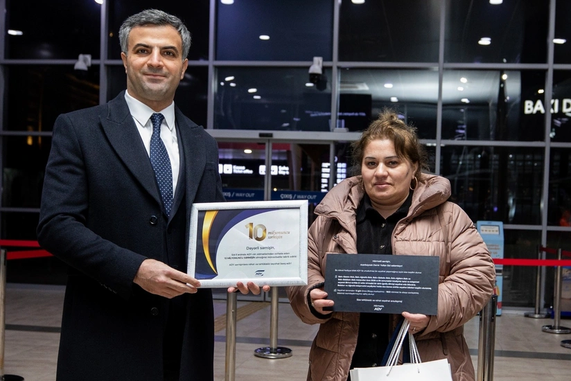 АЖД поздравили 10-миллионного пассажира