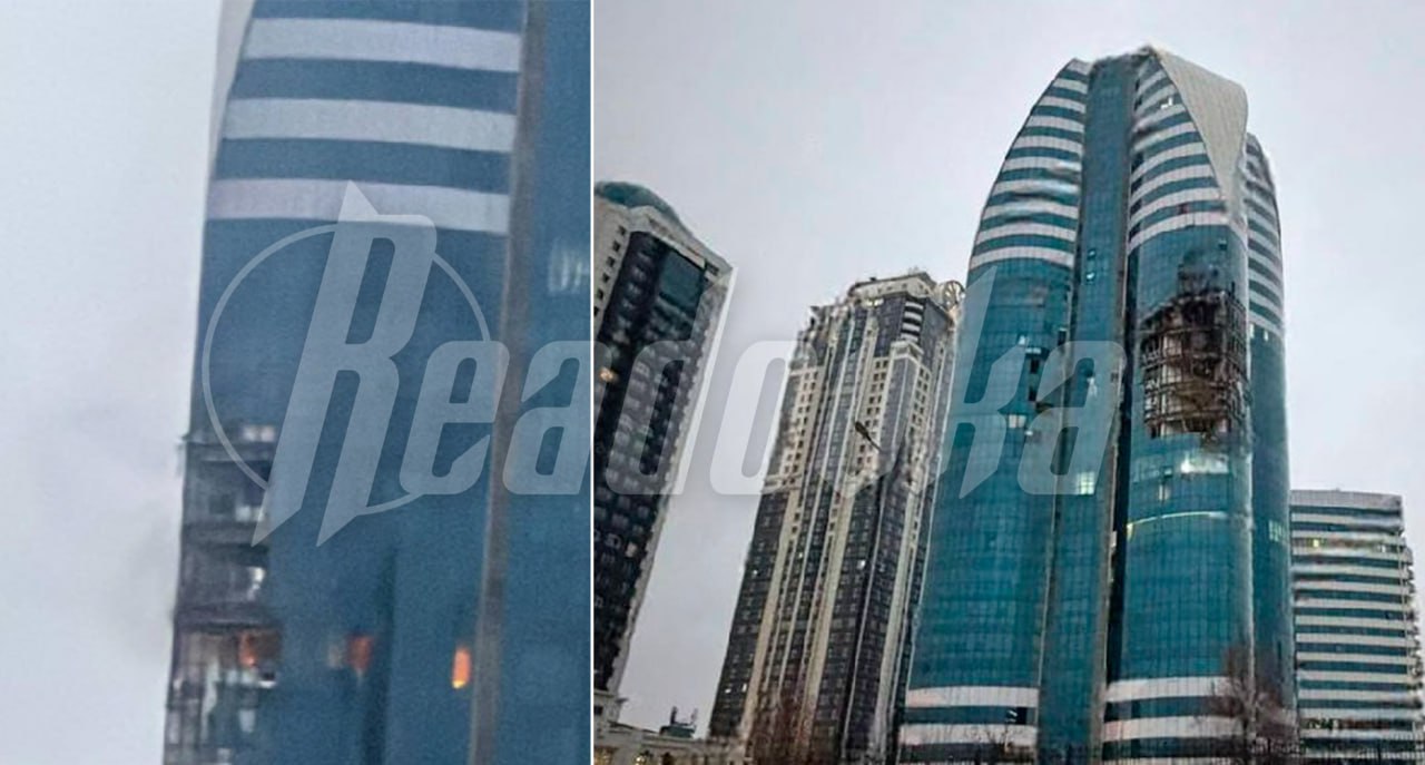 Украина атаковала Грозный