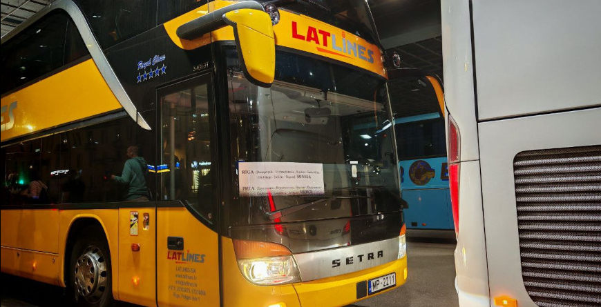 Латвия прекратит все автобусные рейсы в Беларусь