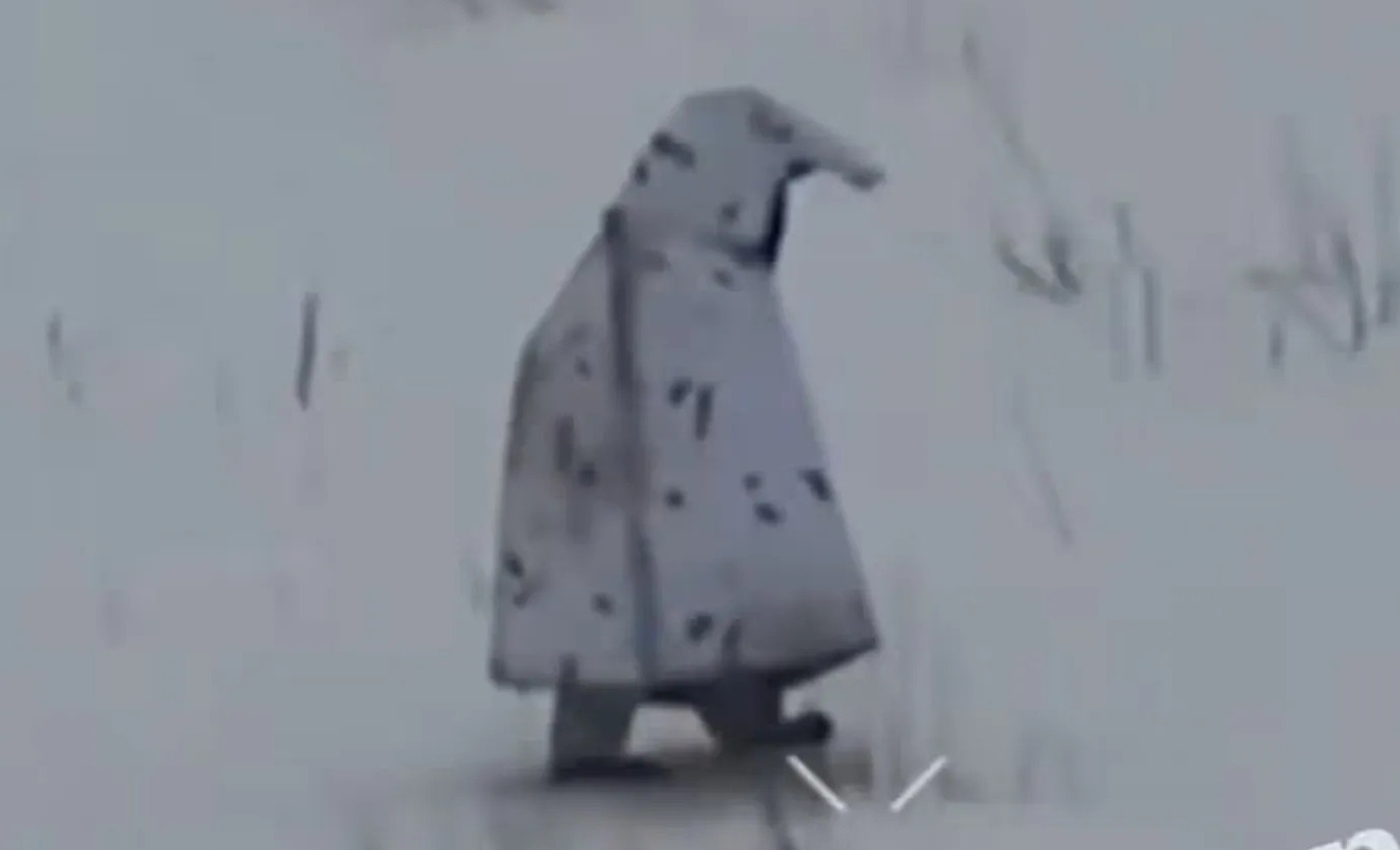 «Пингвин-одиночка» российской армии попал под удар украинского дрона