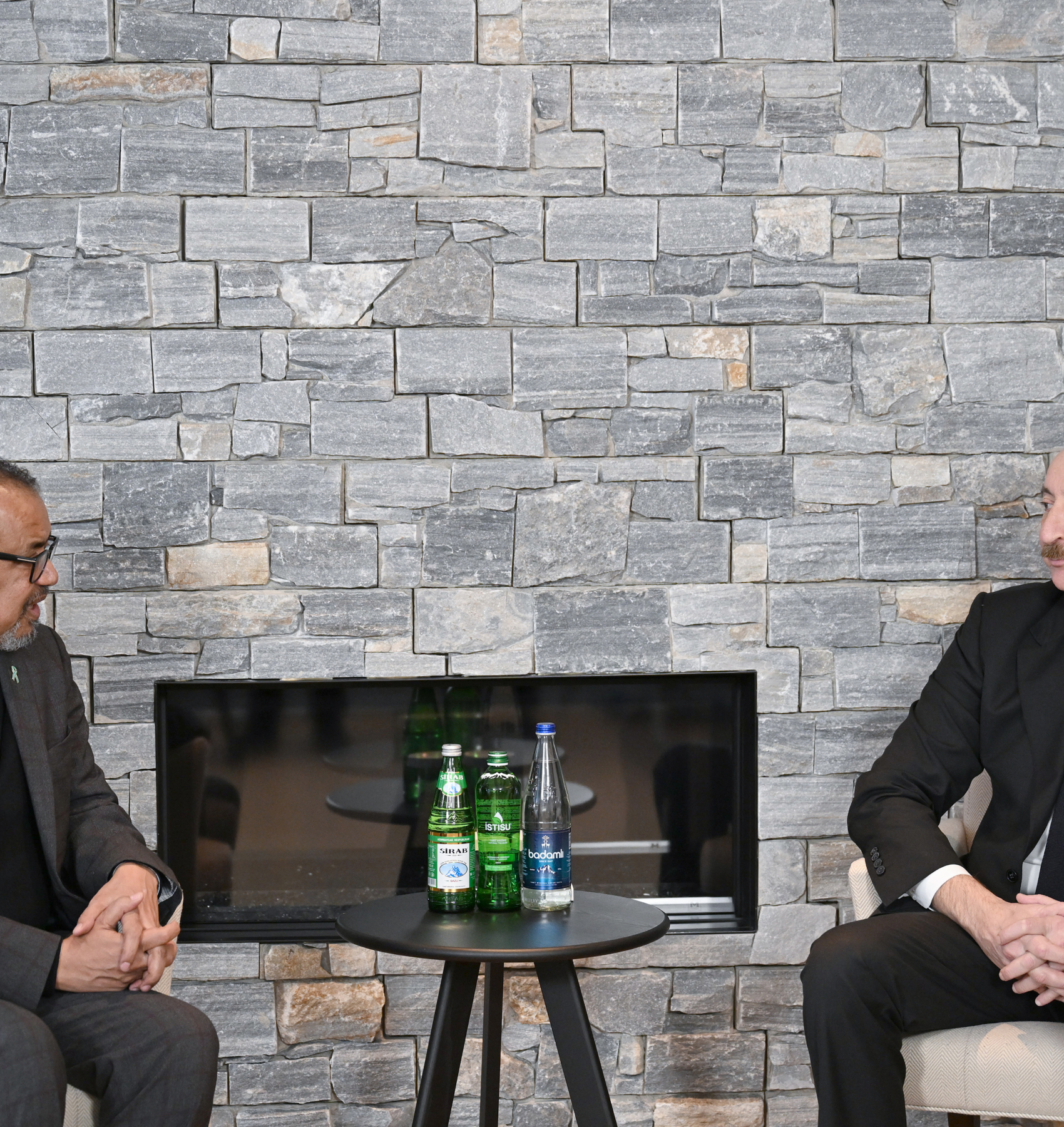 Ильхам Алиев проводит встречи в Давосе