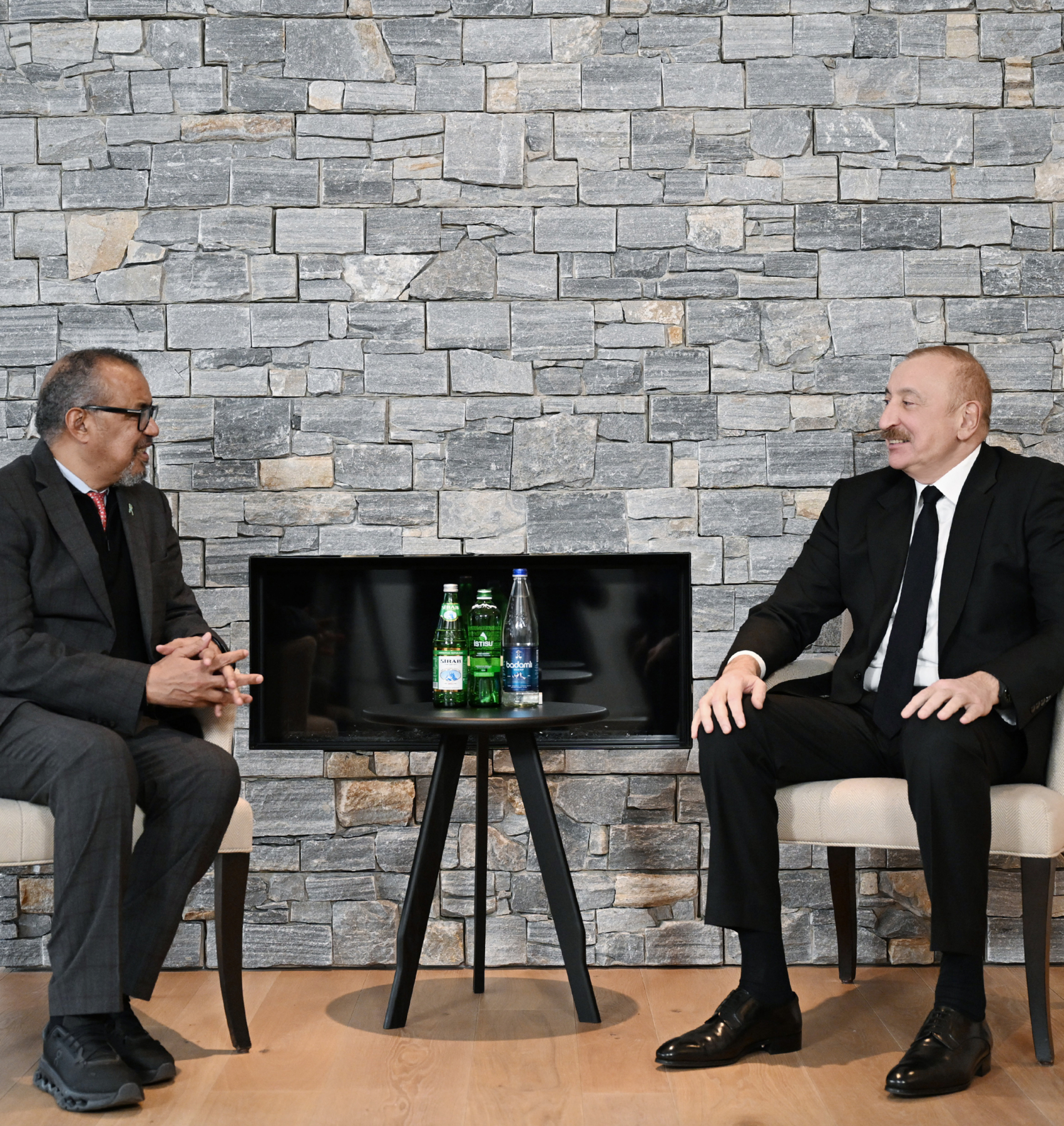 Ильхам Алиев проводит встречи в Давосе