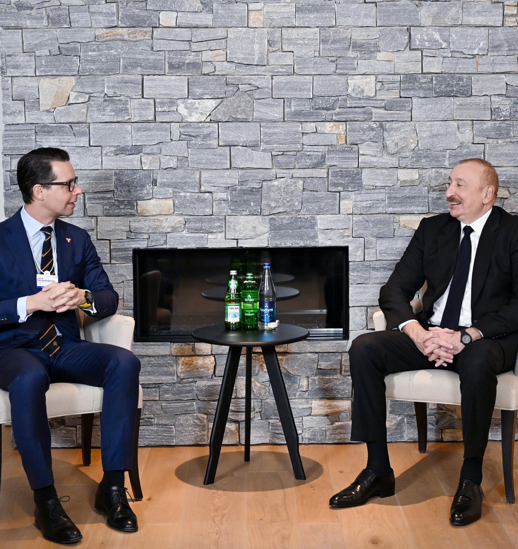 Ильхам Алиев проводит встречи в Давосе