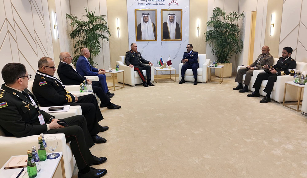 Керим Велиев встретился с военным руководством Катара