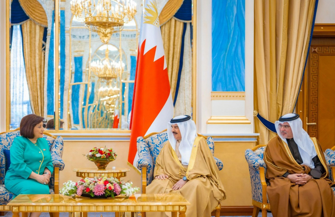Гафарова встретилась с королём Бахрейна Хамадом бин Исой Аль Халифой