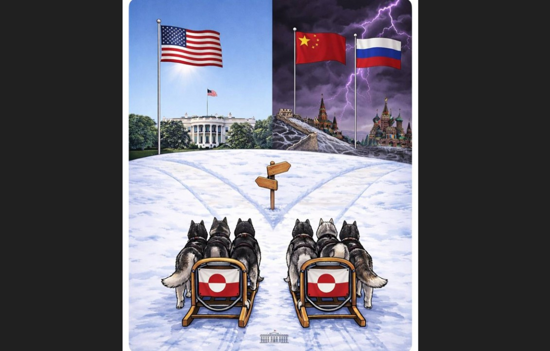 Сигнал США жителям Гренландии: "солнечный Вашингтон" или "пасмурные Москва с Пекином"