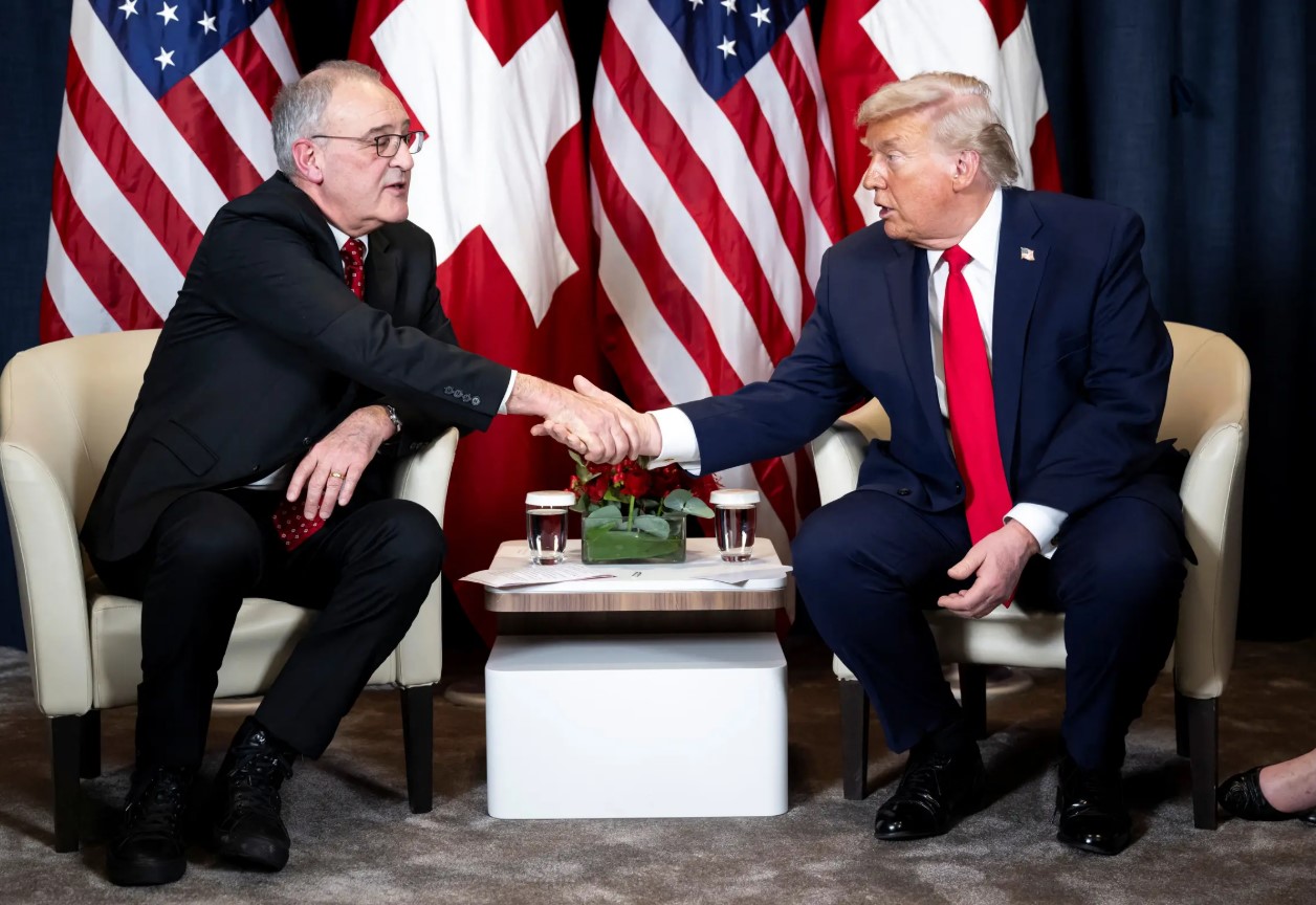 Президент Швейцарии и Трамп обменялись комплиментами