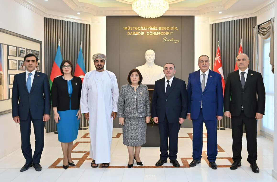 Гафарова в посольстве Азербайджана в Маскате