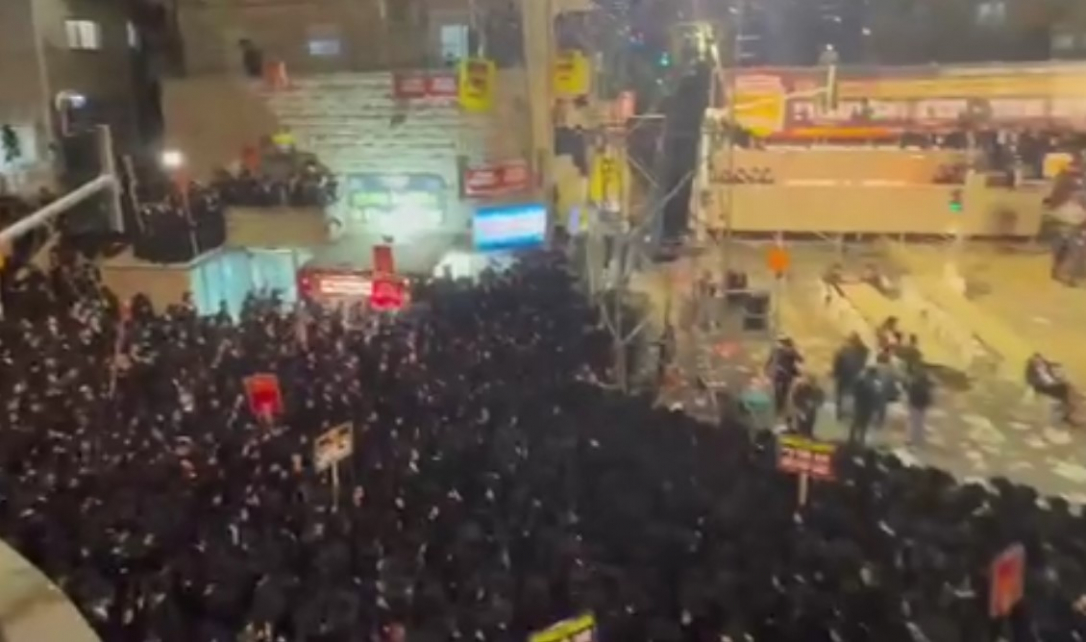 Ультраортодоксы протестуют в Израиле против воинского призыва