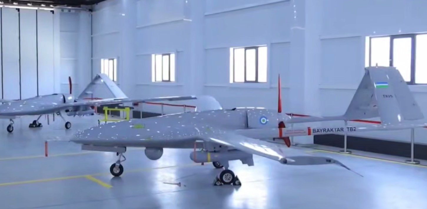 Дроны Bayraktar на страже границ Узбекистана