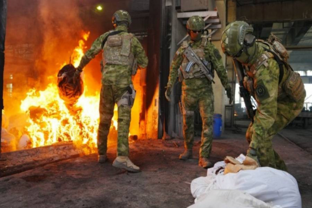 В Азербайджане сожгли наркотики на 52 млн манатов