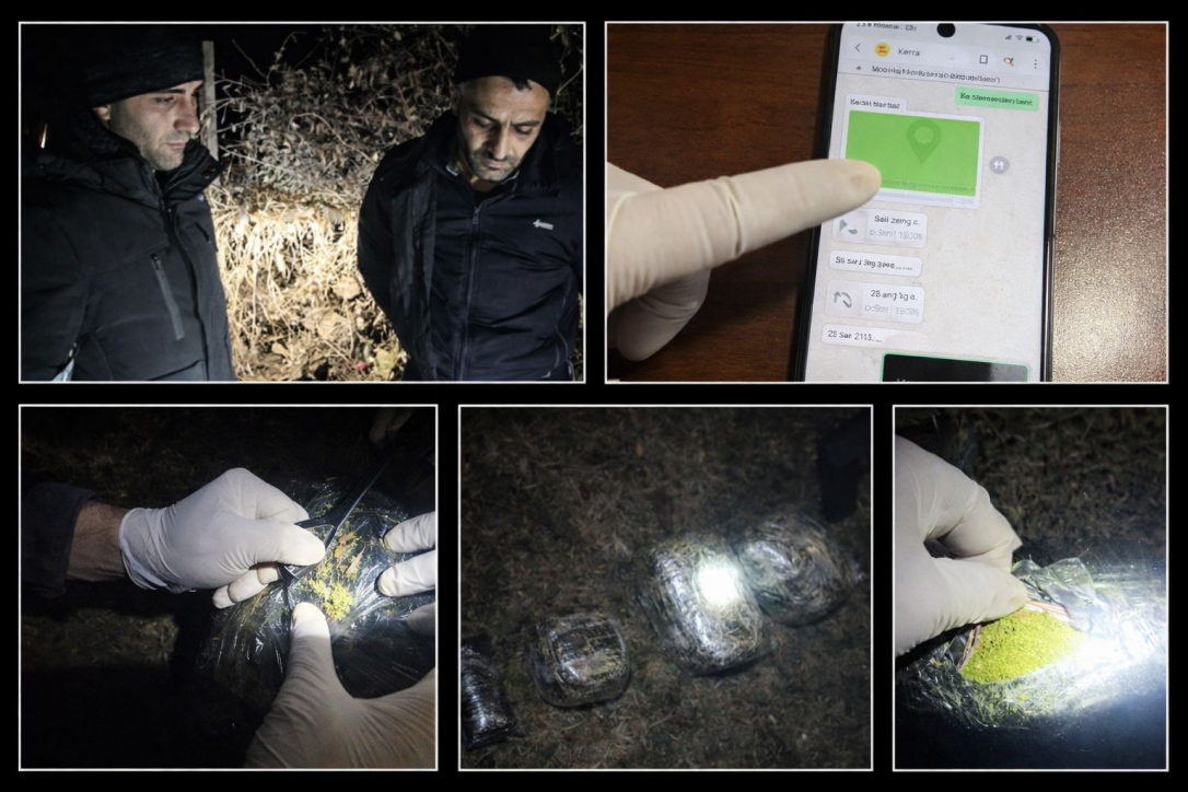 В Саатлы задержаны двое подозреваемых в незаконном обороте наркотиков