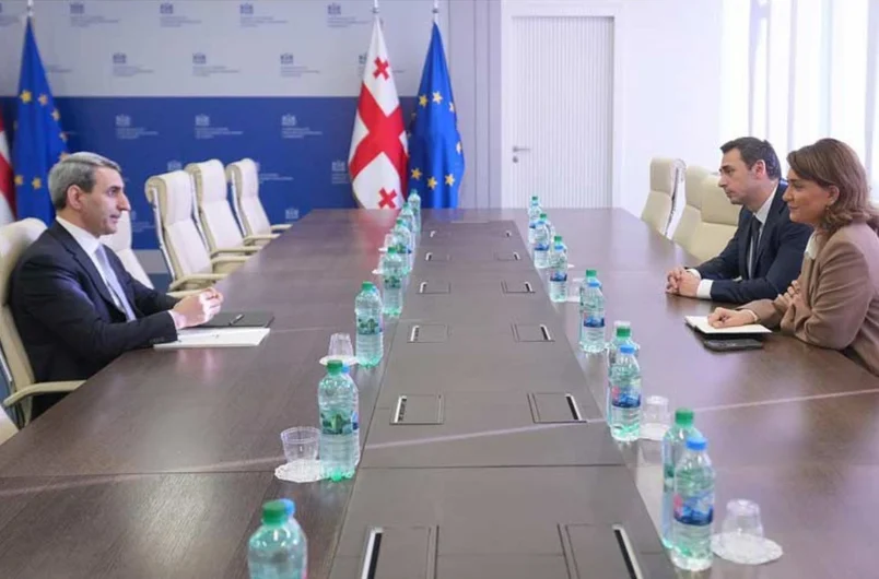 Азербайджан и Грузия обсудили сотрудничество в сфере ж/д перевозок 2 Азербайджан и Грузия обсудили сотрудничество в сфере ж/д перевозок