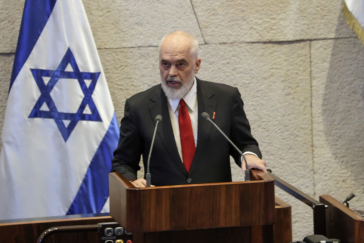 Премьер Албании в Кнессете: «Переживу приговор Нетаньяху»