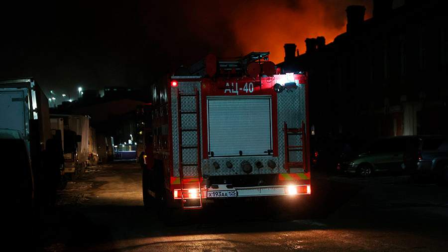 В Москве загорелся оборонный завод 3 В Москве загорелся оборонный завод