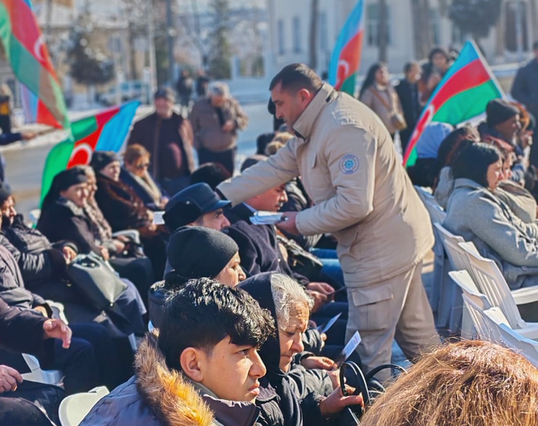 ANAMA разъяснило прибывшим в Ханкенди правила безопасности